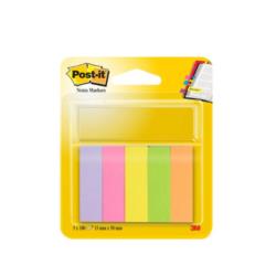 ZAKŁADKA INDEX 670/5 5KOL. 3M Wąskie      karteczki 670-5kol.3M FT 510114752 15x50mm 5x100