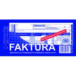 DRUK FAKTURA 1/3 A-4 105-8E